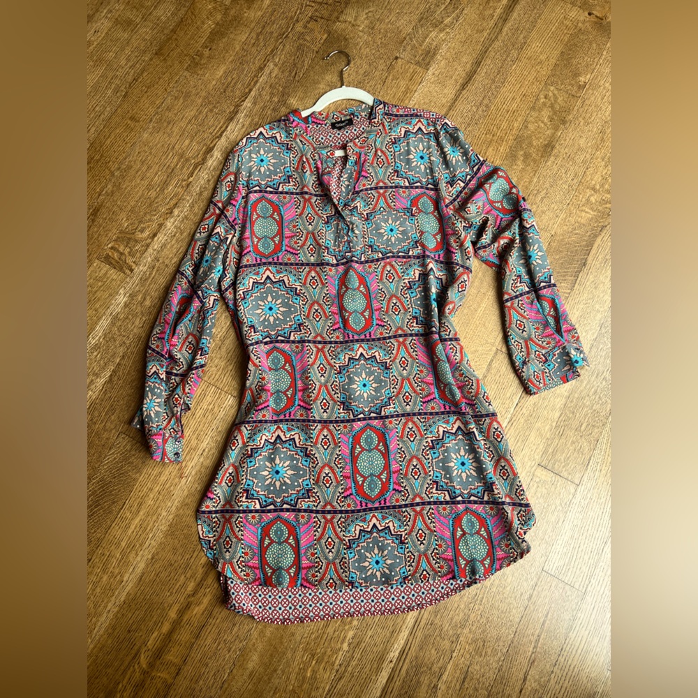 TOLANI Dress Tunic silk